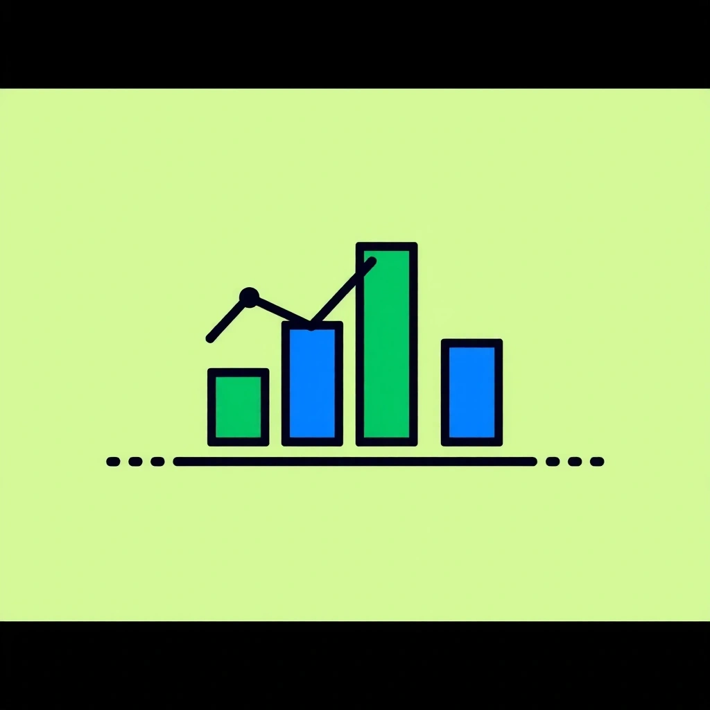 Chart icon representing data analytics and performance tracking